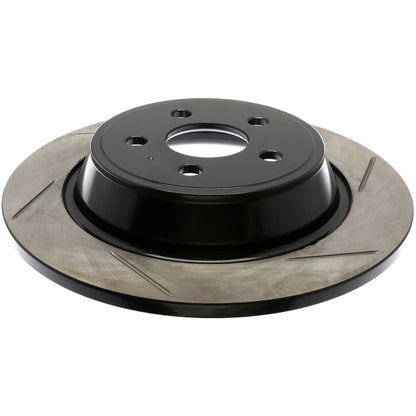 StopTech Sport Slotted Brake Rotor; Rear Left