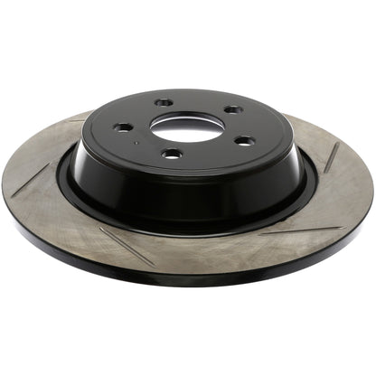 StopTech Sport Slotted Brake Rotor; Rear Left