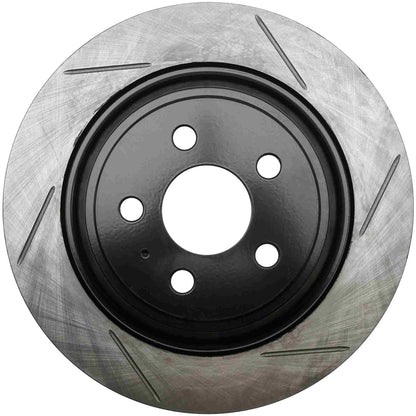 StopTech Sport Slotted Brake Rotor; Rear Left