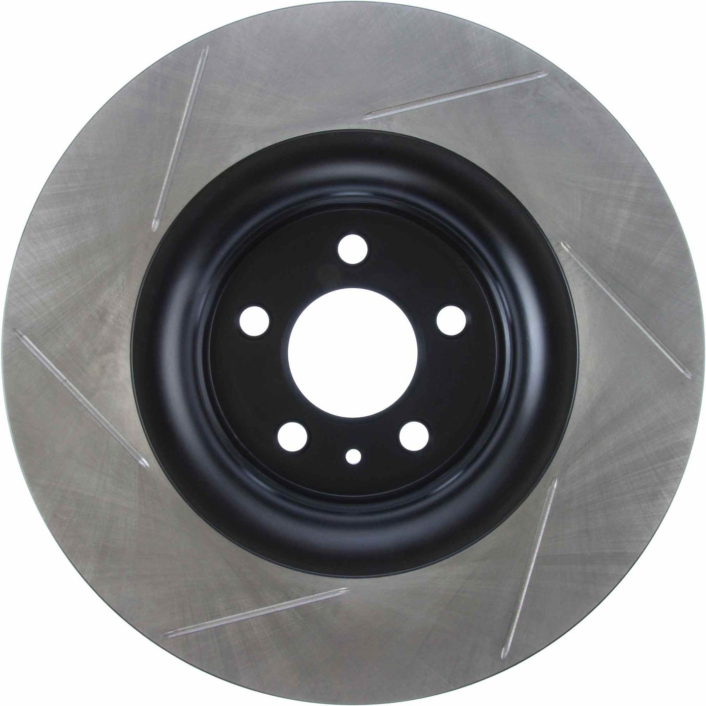 Stoptech 15-20 Ford Mustang Slotted Cryo Front Left Sport Brake Rotor 126.61114CSL
