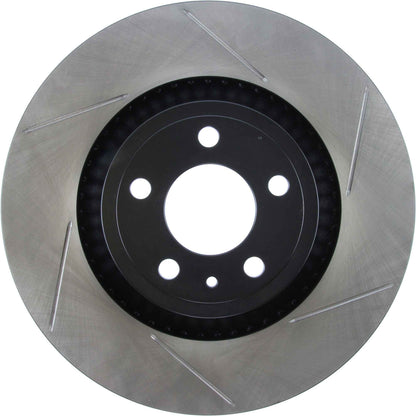 Stoptech 15-20 Ford Mustang Slotted Cryo Front Left Sport Brake Rotor 126.61114CSL