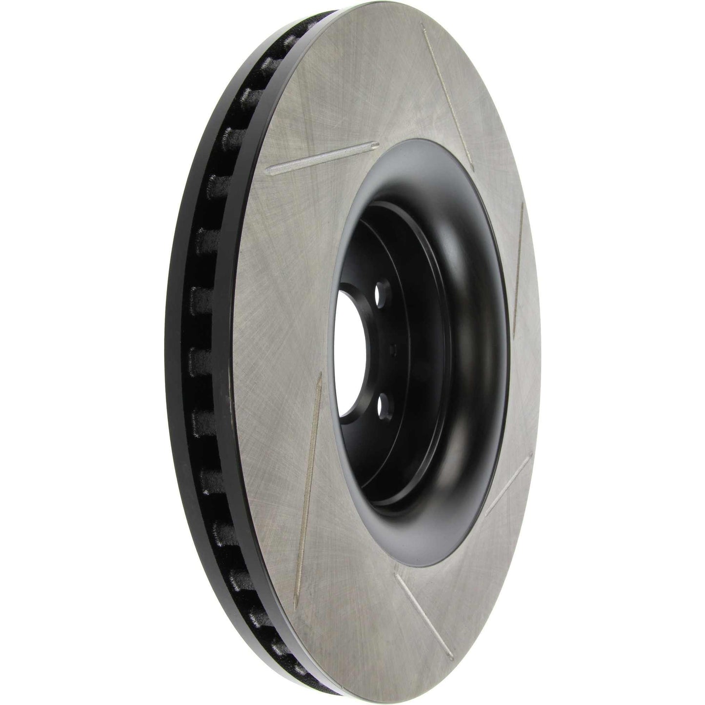 Stoptech 15-20 Ford Mustang Slotted Cryo Front Right Sport Brake Rotor 126.61114CSR