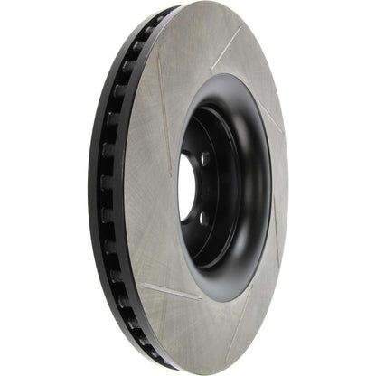 StopTech 15-17 Ford Mustang Slotted Front Left Sport Brake Rotor 126.61114SL