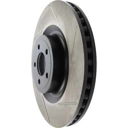 StopTech 15-17 Ford Mustang GT w/ Brembo Brakes 380mm Front Disc Cryo Left Front Slotted Brake Rotor 126.61116CSL