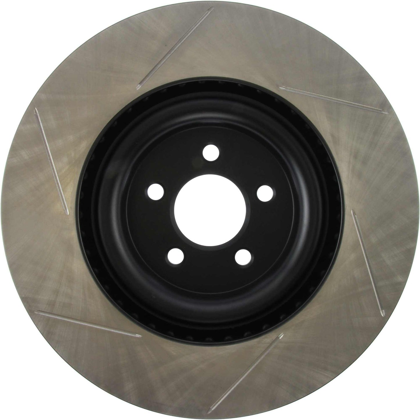 StopTech 2015 Ford Mustang GT w/ Brembo Brakes Left Front Slotted Brake Rotor 126.61116SL