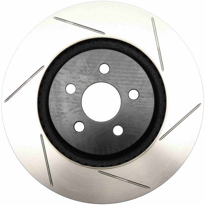 StopTech 15-18 Ford Edge Front Left Sportstop Slotted Rotor 126.61120SL