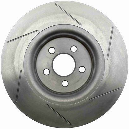 StopTech 15-18 Ford Edge Front Right Sportstop Slotted Rotor 126.61120SR