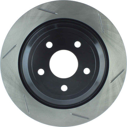 StopTech 16-18 Ford Focus Cryo Slotted Rear Left Sport Brake Rotor 126.61123CSL
