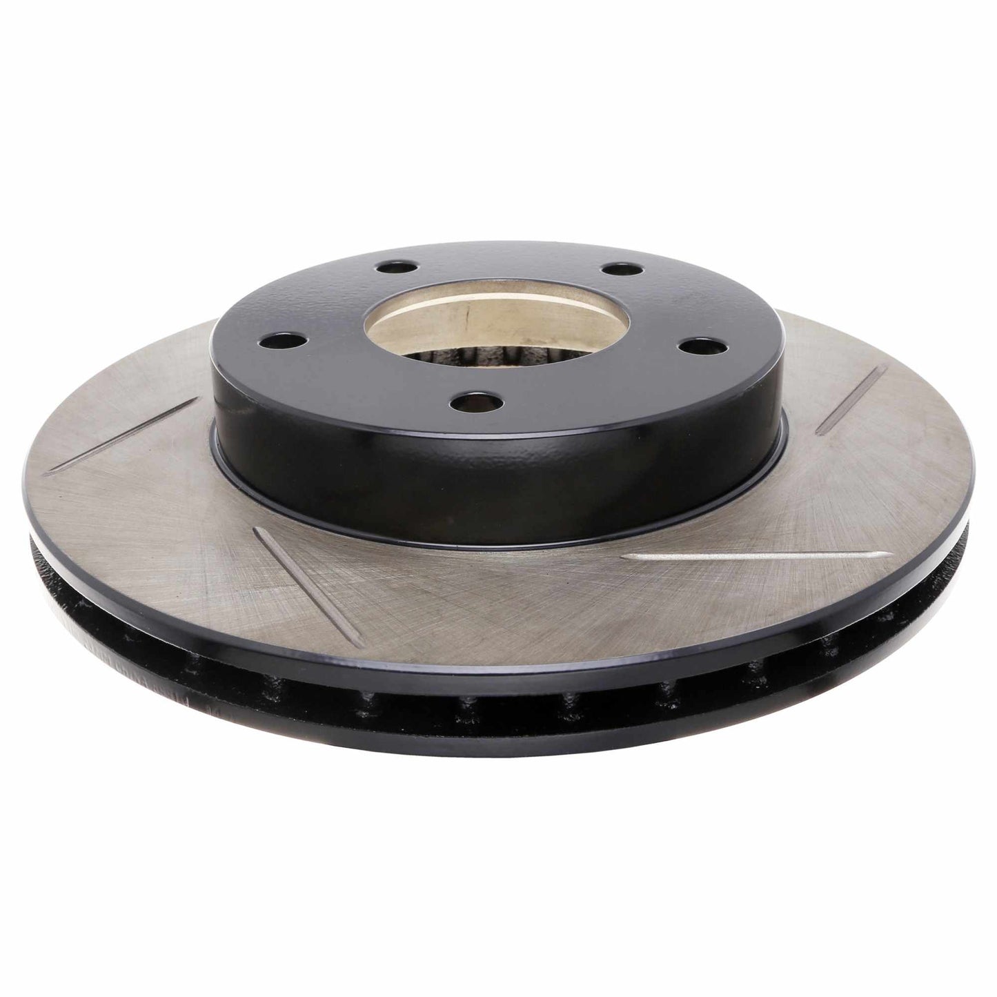 StopTech Sport Slotted Brake Rotor; Rear Left