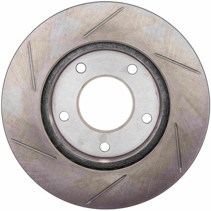 StopTech Sport Slotted Brake Rotor; Rear Left