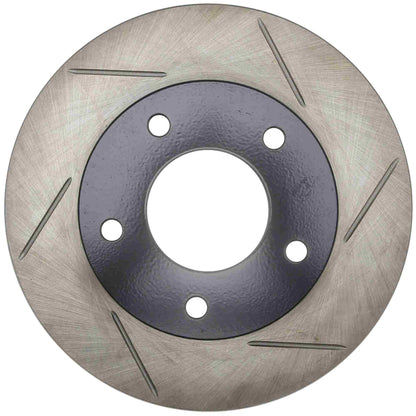 StopTech Sport Slotted Brake Rotor; Rear Left