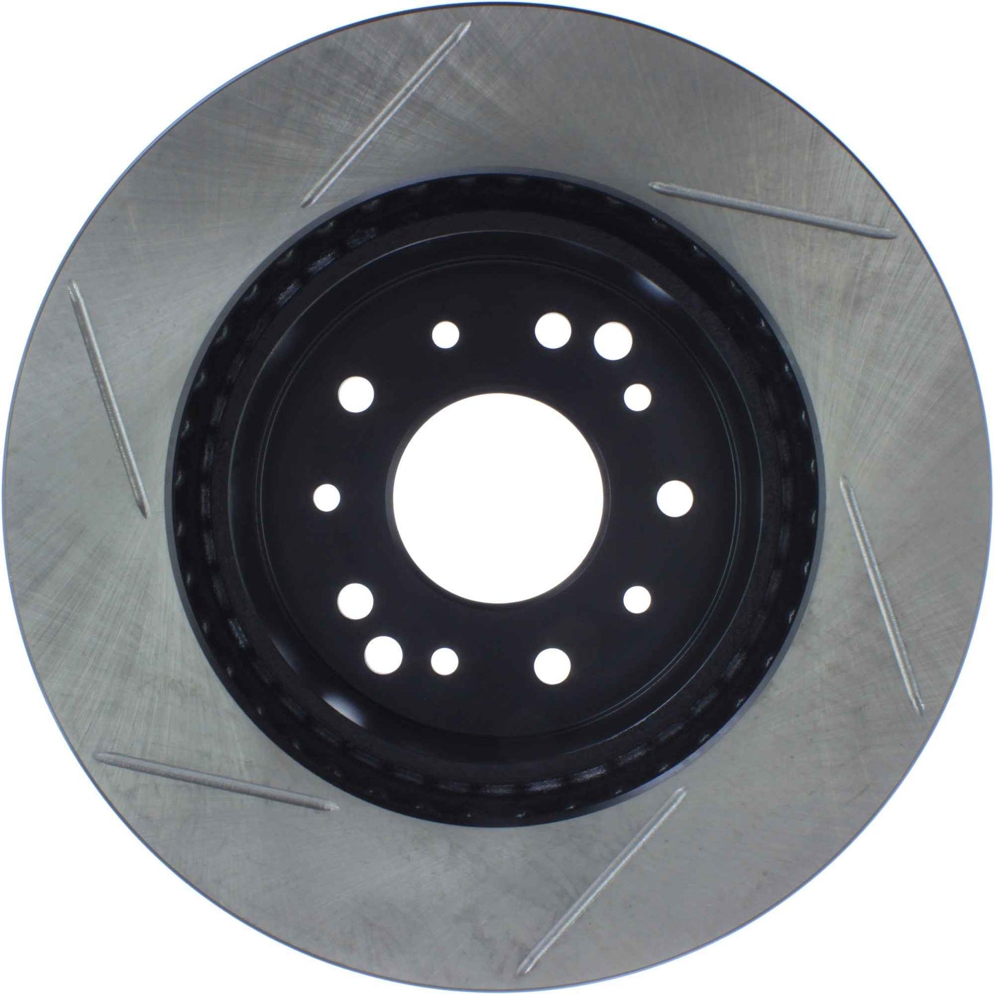 StopTech Sport Slotted Brake Rotor; Front And Rear Left