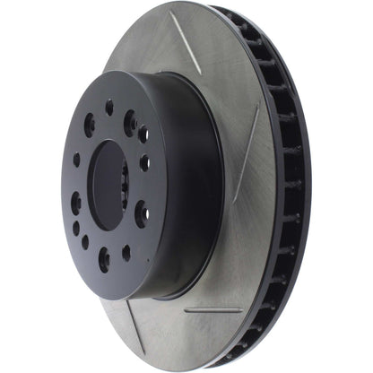 StopTech Sport Slotted Brake Rotor; Front And Rear Left