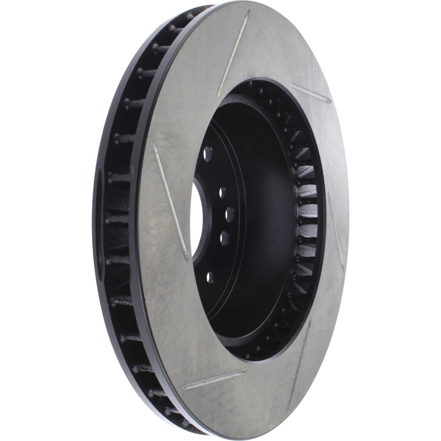 StopTech Sport Slotted Brake Rotor; Front And Rear Left