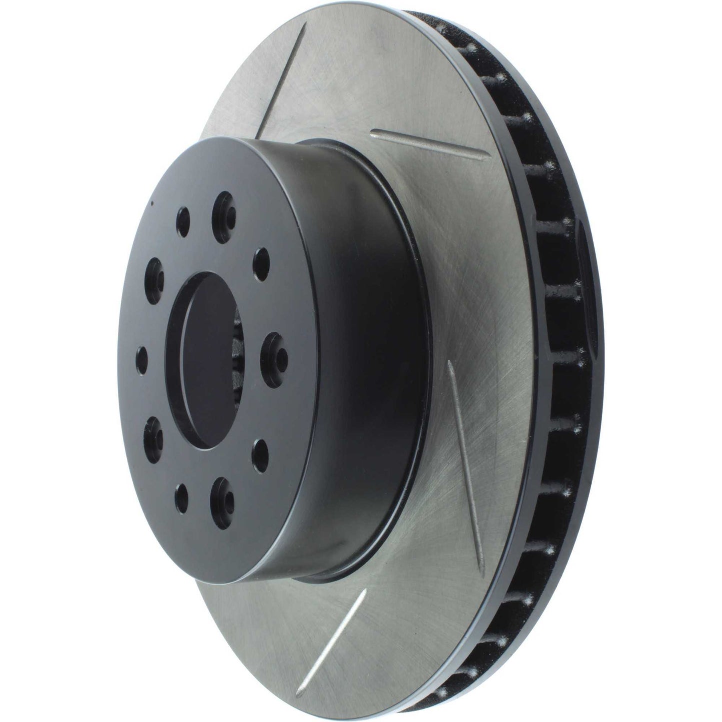 StopTech 63-82 Chevrolet Corvette Cryo Slotted Front Right Sport Brake Rotor 126.62010CSR