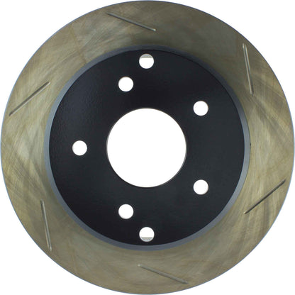 StopTech Sport Slotted Brake Rotor; Rear Left