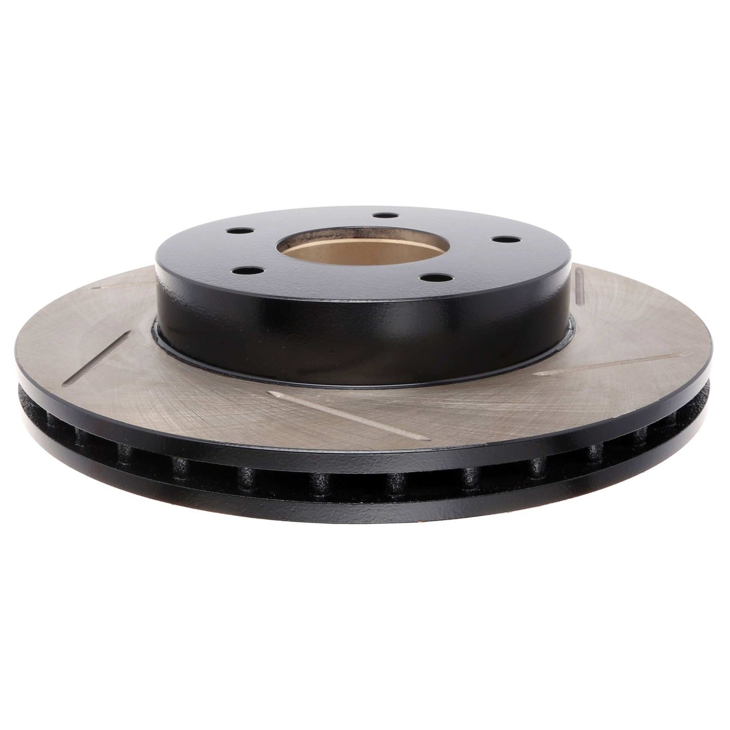 StopTech Sport Slotted Brake Rotor; Rear Left