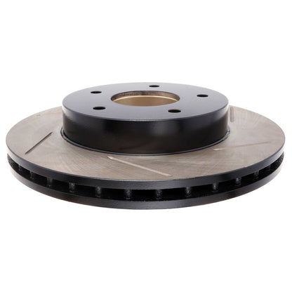 StopTech Sport Slotted Brake Rotor; Rear Left