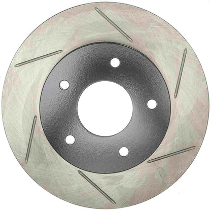 StopTech Sport Slotted Brake Rotor; Rear Left