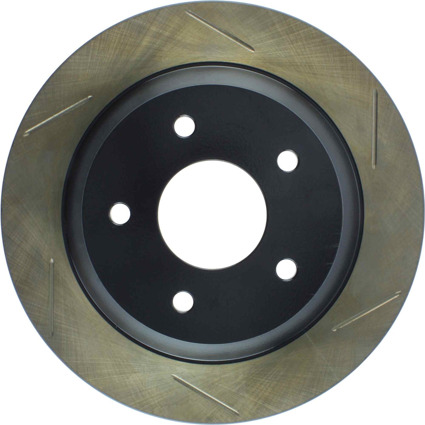 StopTech Sport Slotted Brake Rotor; Rear Left