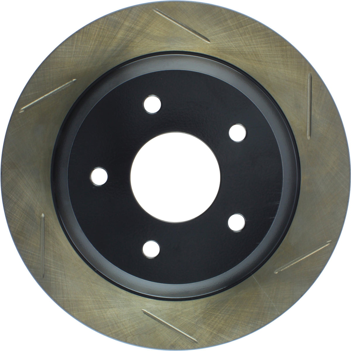 StopTech Sport Slotted Brake Rotor; Rear Left
