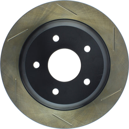 StopTech Sport Slotted Brake Rotor; Rear Left