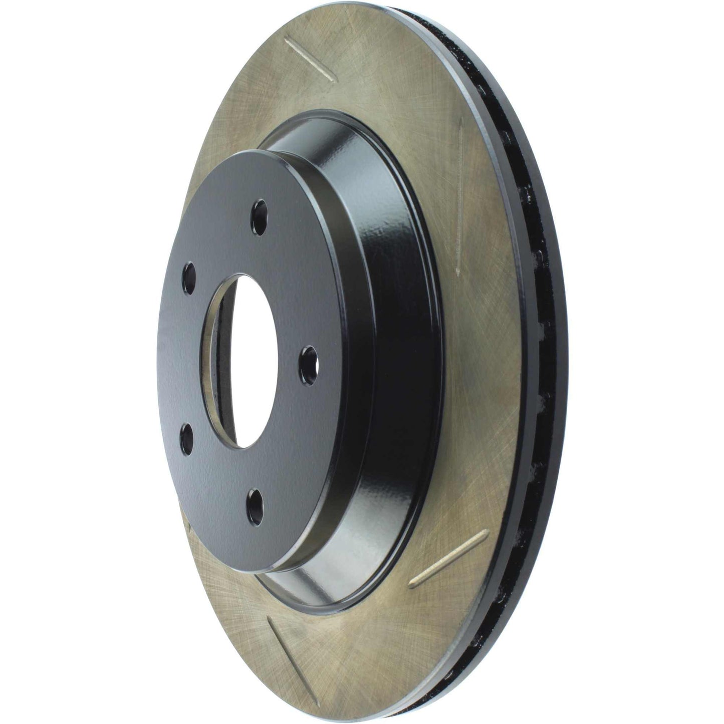 StopTech Sport Slotted Brake Rotor; Rear Left