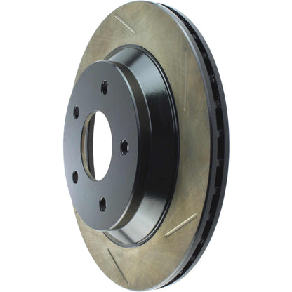 StopTech Sport Slotted Brake Rotor; Rear Left