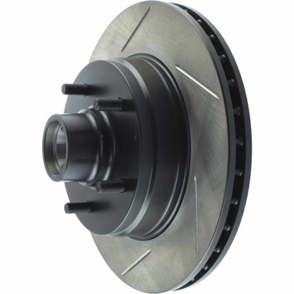 StopTech 94-96 Chevrolet Impala / 91-96 Chevrolet Caprice Cryo-Stop Right Front Slotted Rotor 126.62035CSR