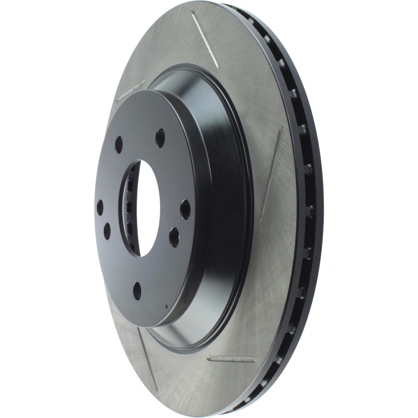 StopTech Sport Slotted Brake Rotor; Rear Left