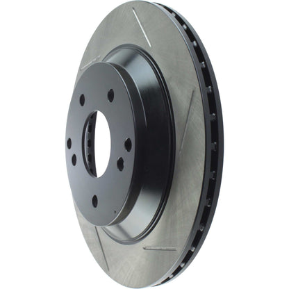StopTech Sport Slotted Brake Rotor; Rear Left