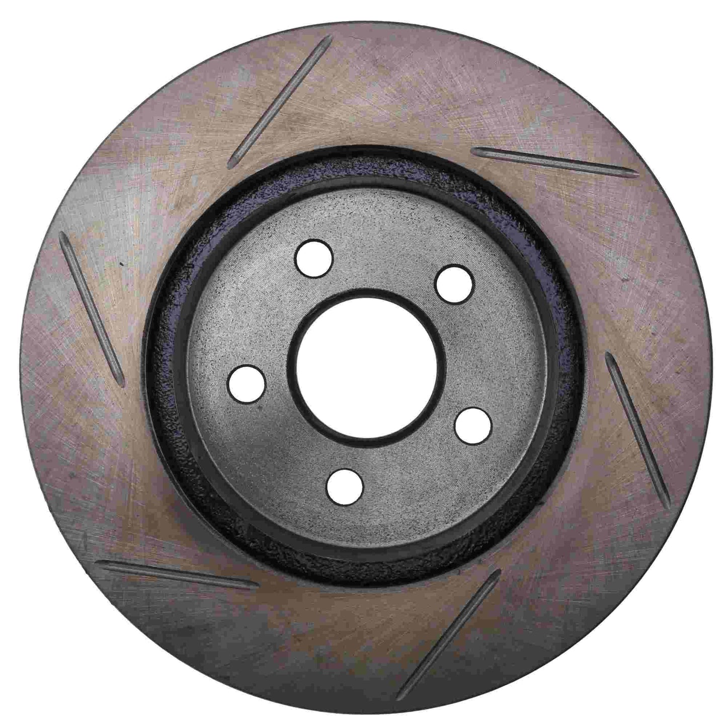 StopTech Sport Slotted Brake Rotor; Front And Rear Left
