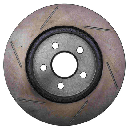StopTech Sport Slotted Brake Rotor; Front And Rear Left