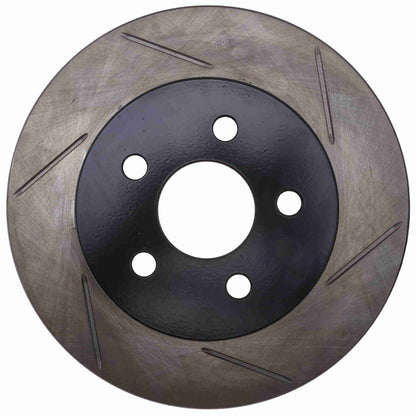 StopTech Sport Slotted Brake Rotor; Front And Rear Left