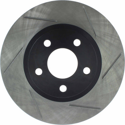 StopTech Power Slot 98-02 Pontiac Firebird/Trans Am / Chevy Camaro Front Left Slotted CRYO Rotor 126.62055CSL