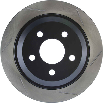 StopTech Sport Slotted Brake Rotor; Rear Left