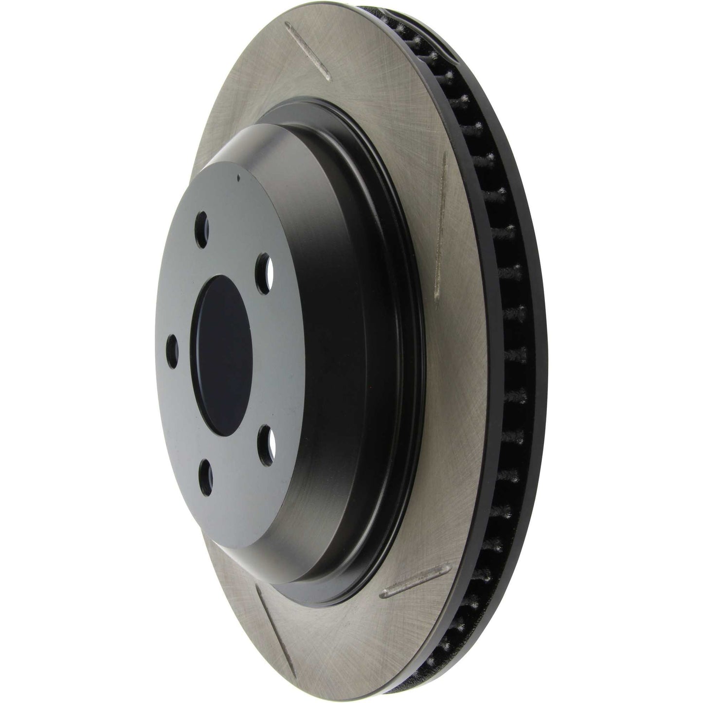 StopTech Sport Slotted Brake Rotor; Rear Left