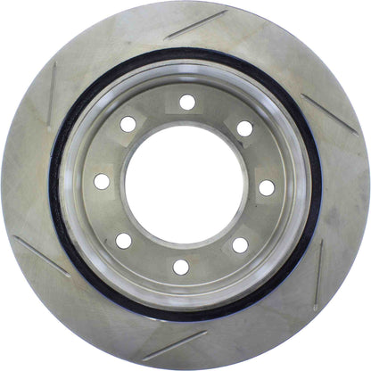 StopTech Sport Slotted Brake Rotor; Rear Left