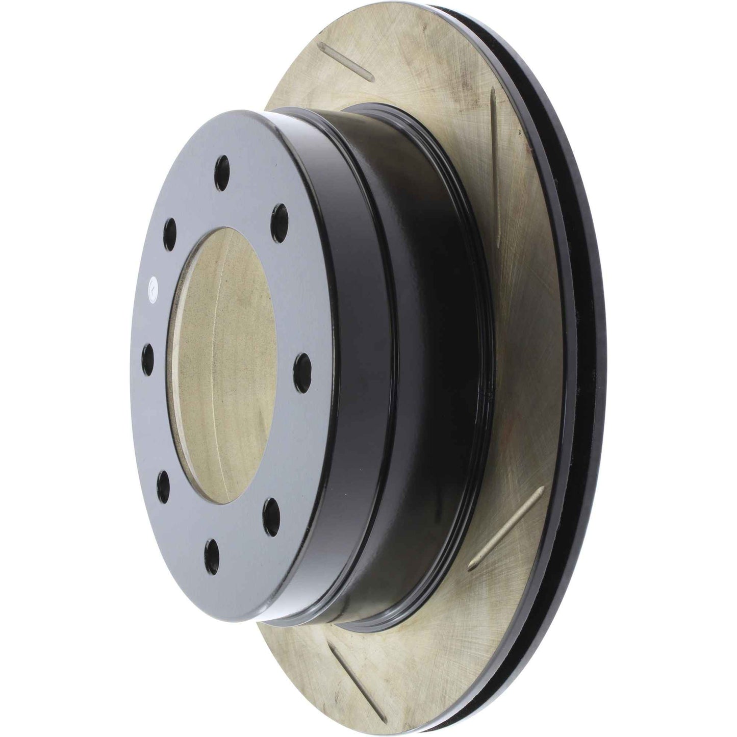 StopTech Sport Slotted Brake Rotor; Rear Left