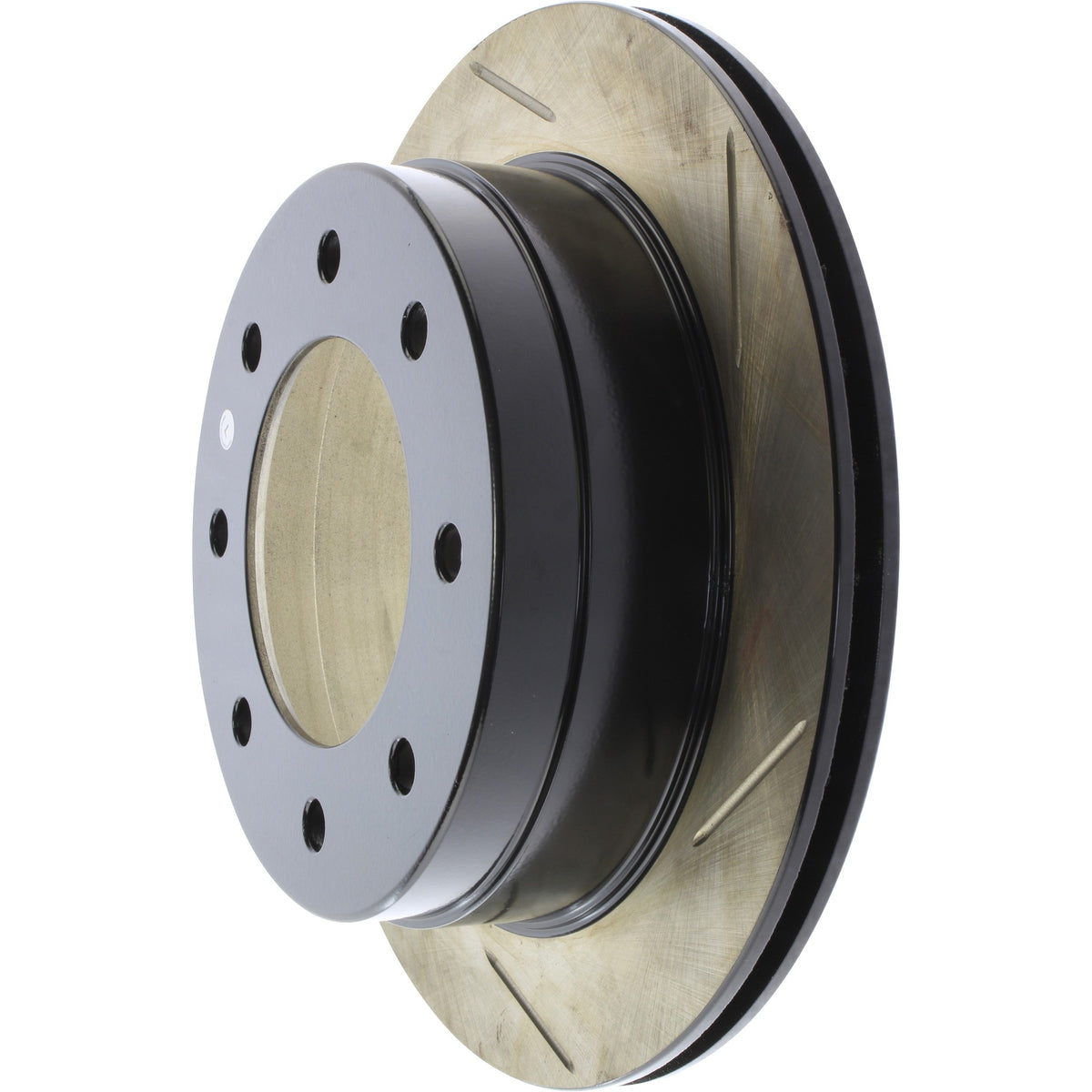 StopTech Sport Slotted Brake Rotor; Rear Left