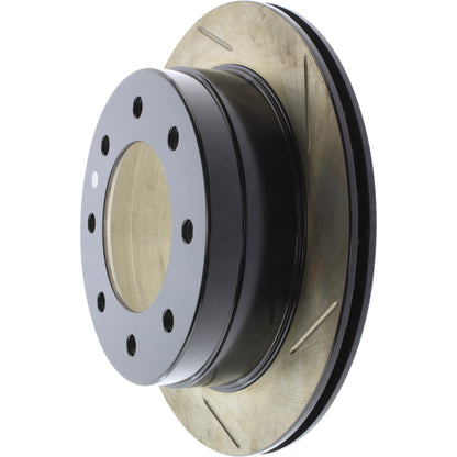 StopTech Sport Slotted Brake Rotor; Rear Left
