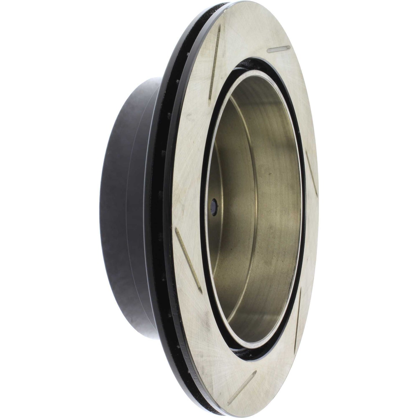 StopTech Sport Slotted Brake Rotor; Rear Left