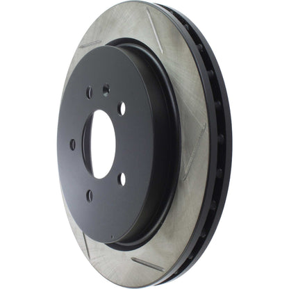 StopTech Sport Slotted Brake Rotor; Rear Left