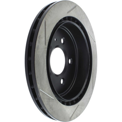 StopTech Sport Slotted Brake Rotor; Rear Left