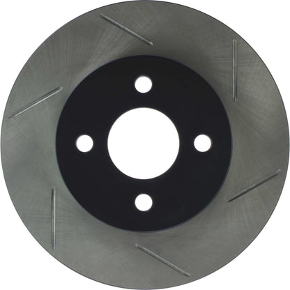 StopTech Power Slot 05-10 Chevrolet Cobalt / 05-09 Pontiac G5 /Saturn ION Front Left Slotted Rotors 126.62072SL