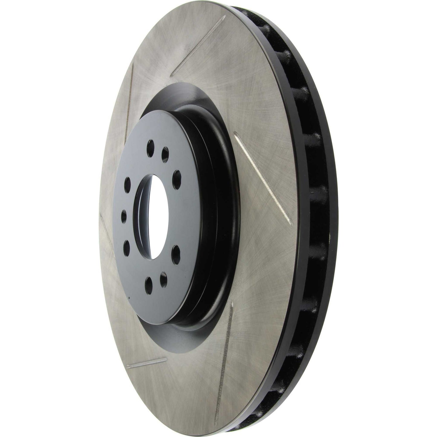 StopTech Power Slot 06-10 Cadillac Seville STS/SLS / 04-07 CTS V Front Right Slotted Rotor 126.62075SR