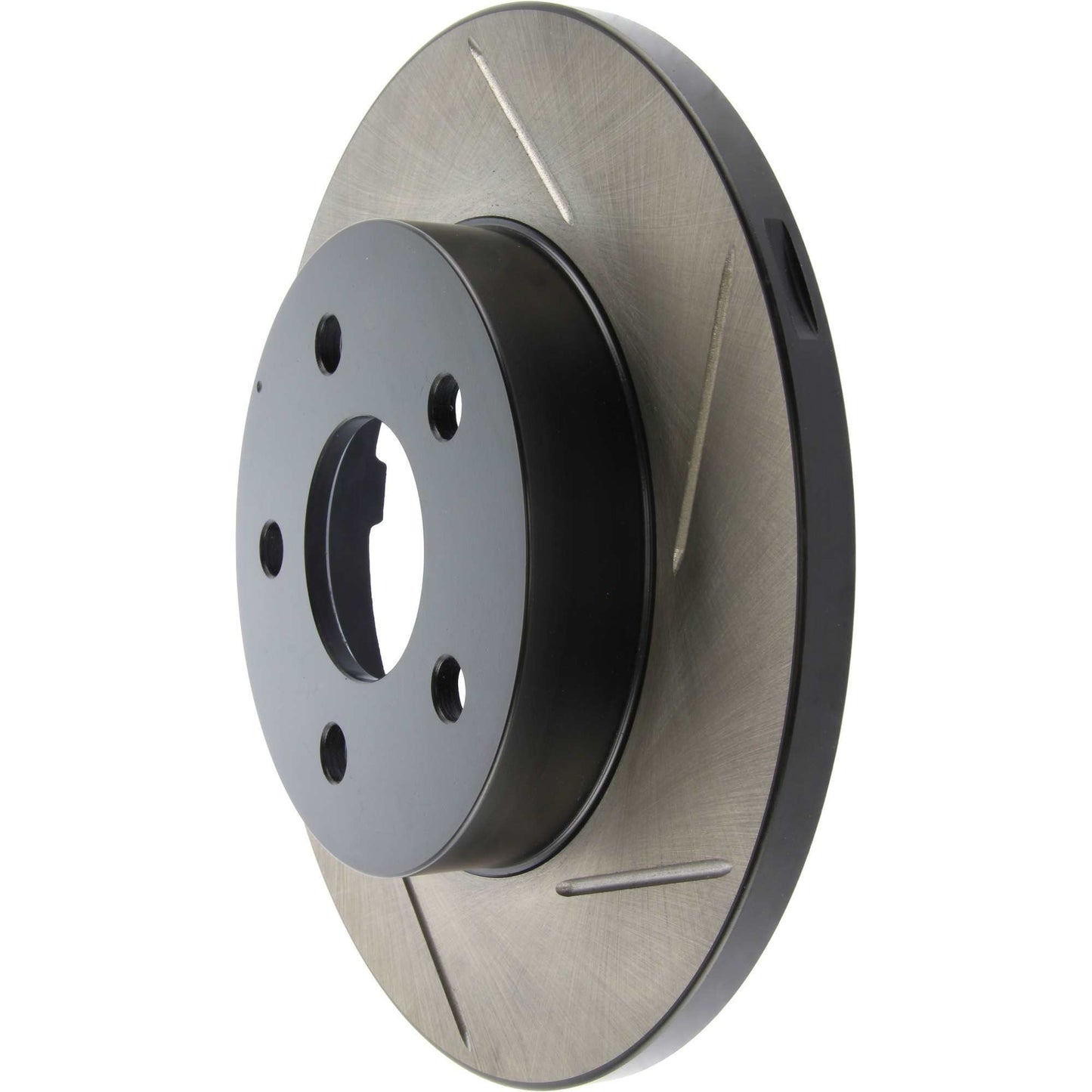 StopTech Sport Slotted Brake Rotor; Rear Left
