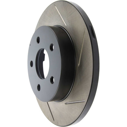 StopTech Sport Slotted Brake Rotor; Rear Left