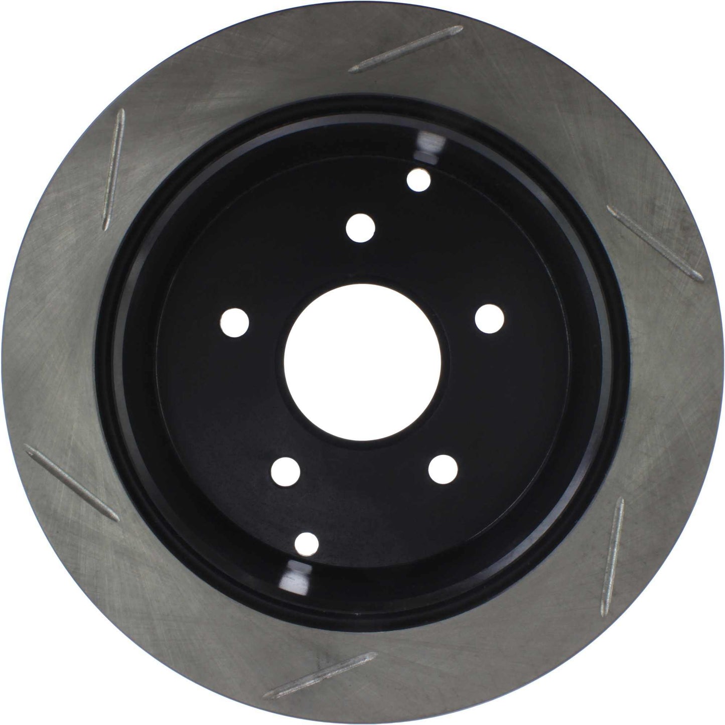 StopTech Sport Slotted Brake Rotor; Rear Left