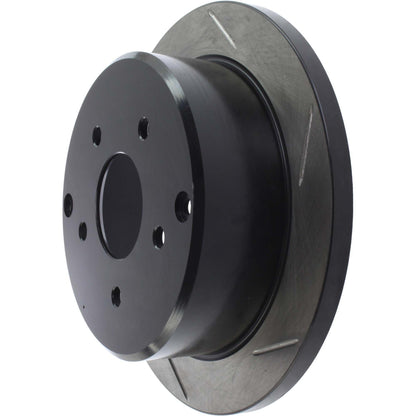 StopTech Sport Slotted Brake Rotor; Rear Left